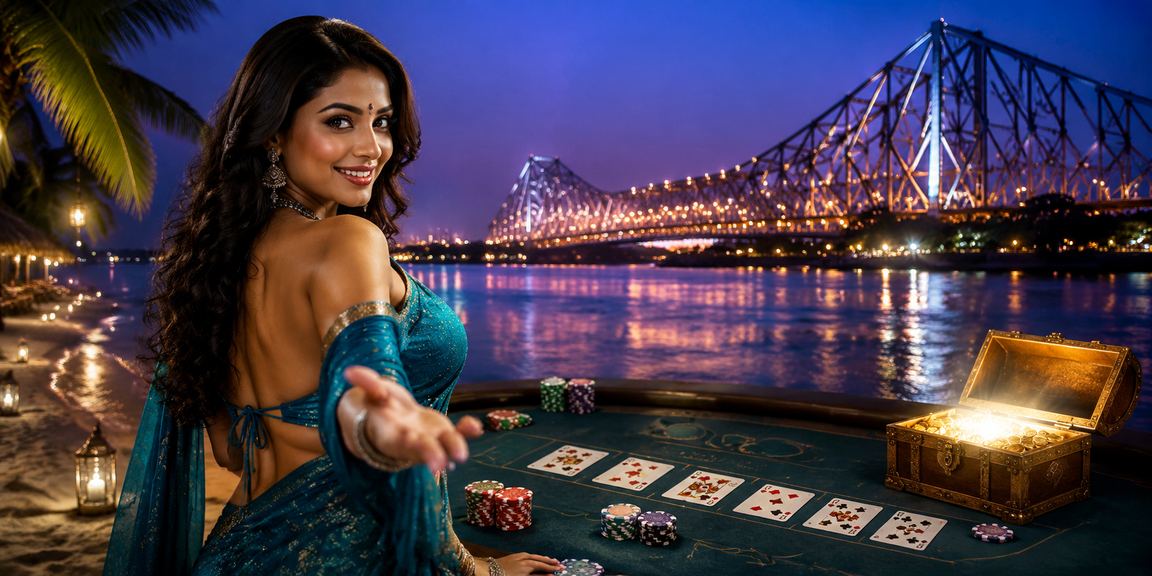 10p VIP player enjoying Andar Bahar game in Kolkata